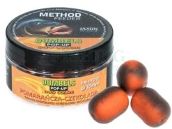 Dumbels Duo Color Pop-Up Method Feeder