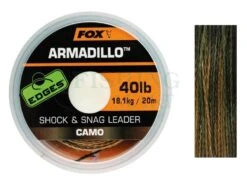 Fox Plecionka Edges Camo Armadillo Shock & Snag Leader