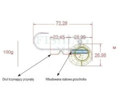 Savage Gear Główki Jigowe Rattle Jig 9 Savage Gear Główki Jigowe Rattle Jig -Fishing Mart gowki jiggowe rattle jig g4