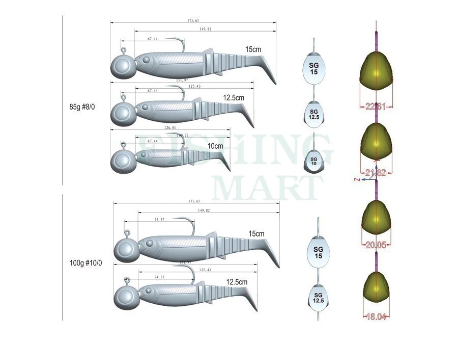Savage Gear Główki Jigowe Rattle Jig 4 Savage Gear Główki Jigowe Rattle Jig - obrazek 2