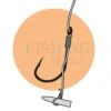 Haczyki Z Przyponami Z Plecionki PE Line MFY/MFX -Fishing Mart haczyki z przyponami z plecionki pe line mfymfx xs