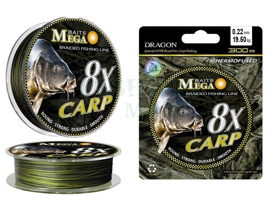 Dragon Plecionki Karpiowe MEGA BAITS Carp 8X 3 Dragon Plecionki Karpiowe MEGA BAITS Carp 8X