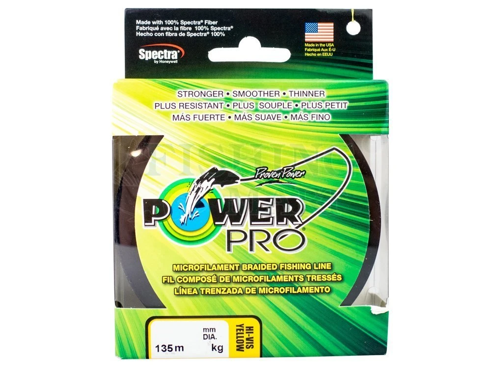 Power Pro Plecionki PowerPro Hi-Vis Yellow 3 Power Pro Plecionki PowerPro Hi-Vis Yellow