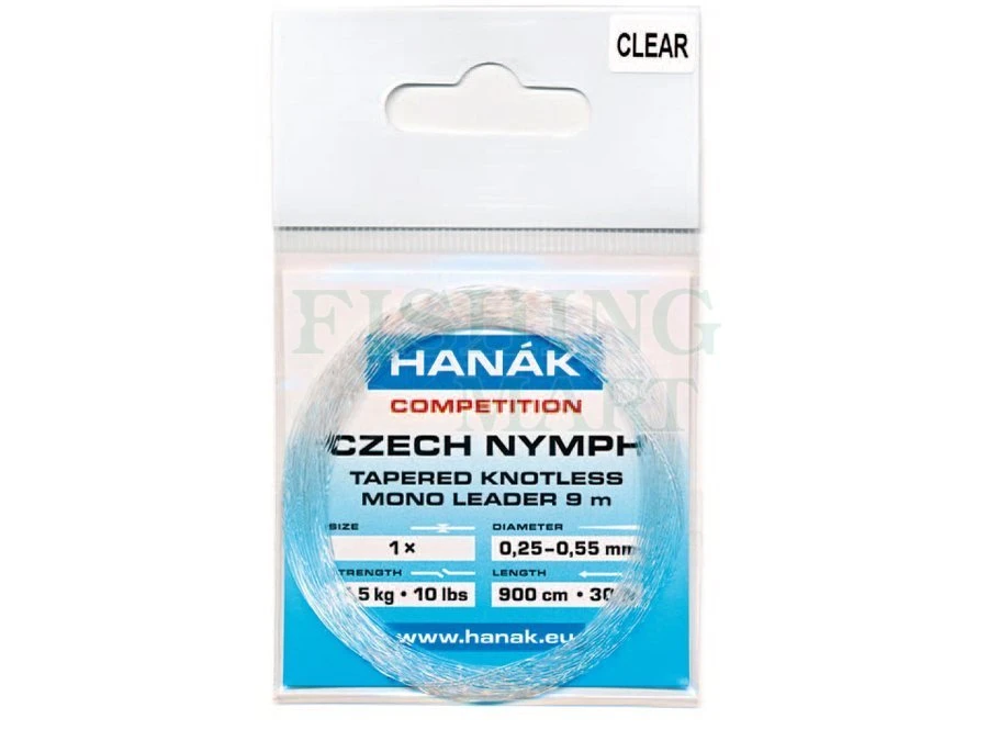 Przypony Koniczne - Czech Nymph Tapered Knotless Mono Leader 3 Przypony Koniczne - Czech Nymph Tapered Knotless Mono Leader