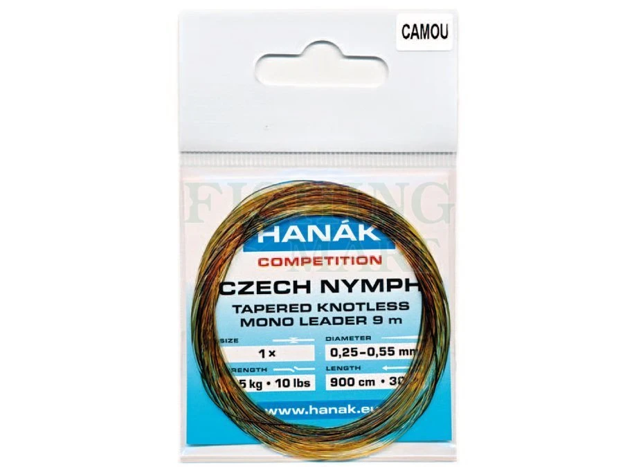Przypony Koniczne - Czech Nymph Tapered Knotless Mono Leader 5 Przypony Koniczne - Czech Nymph Tapered Knotless Mono Leader - obrazek 3