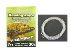 Przypony Plecione Tapered Furled Leader - Pike Musky