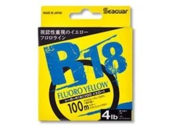 Żyłki Fluorocarbonowe Seaguar R-18 Fluoro Yellow Fluorocarbon